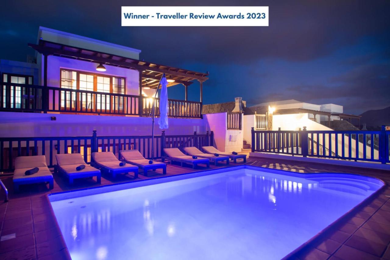 Villa Vista Rey - 6 Bedroom - Heated Pool - Amazing Views - Pool Table - Vista Lobos - Playa Blanca Playa Blanca (Lanzarote) Exterior foto
